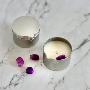 vela de soja y aromaterapia